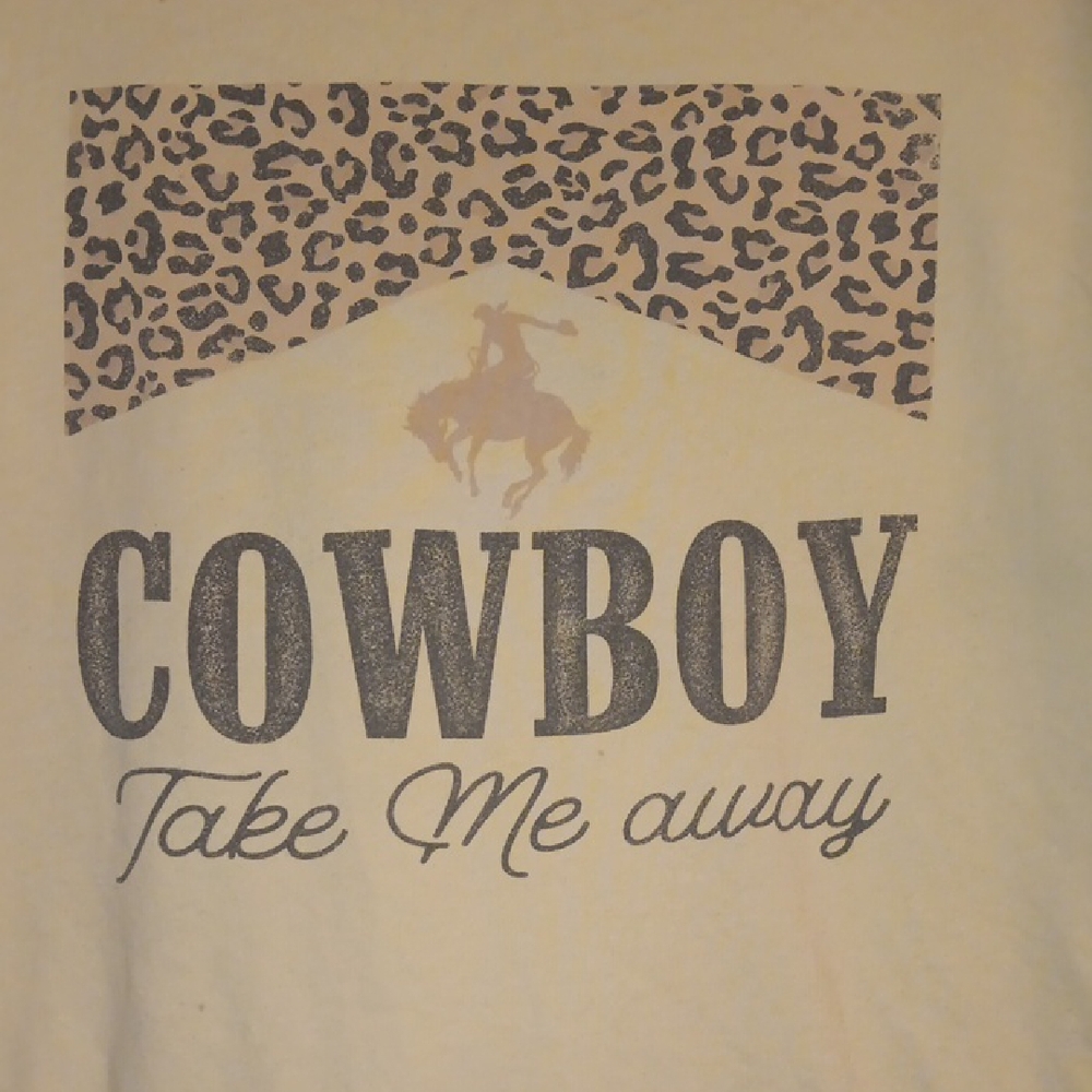 Cowboy Take Me Away T-shirt! - Picture 3 of 5